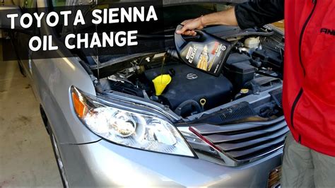 2013 toyota sienna 3.5 oil capacity|2013 Toyota Sienna Oil Capacity